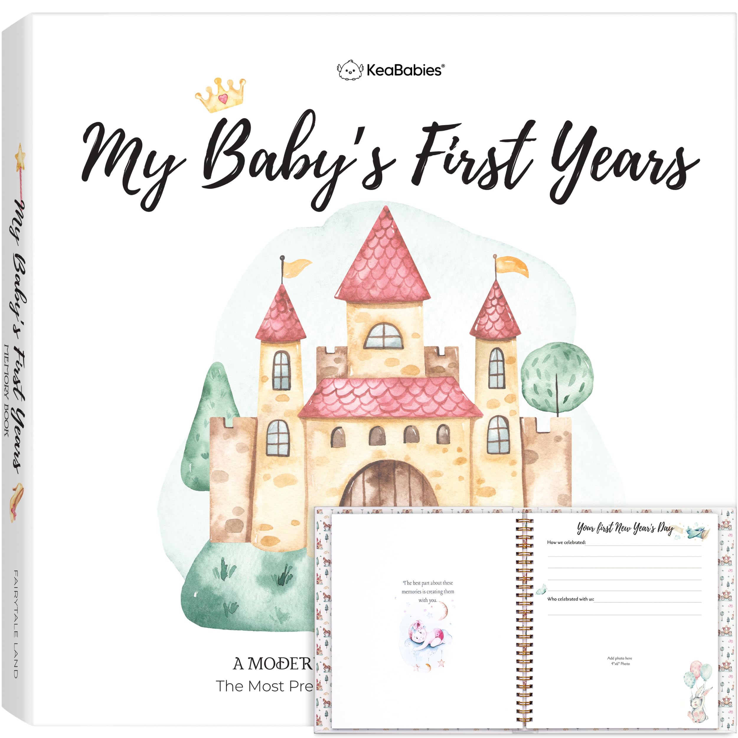Amazon.com: First 5 Years Baby Memory Book Girl, Boy - 90 Pages